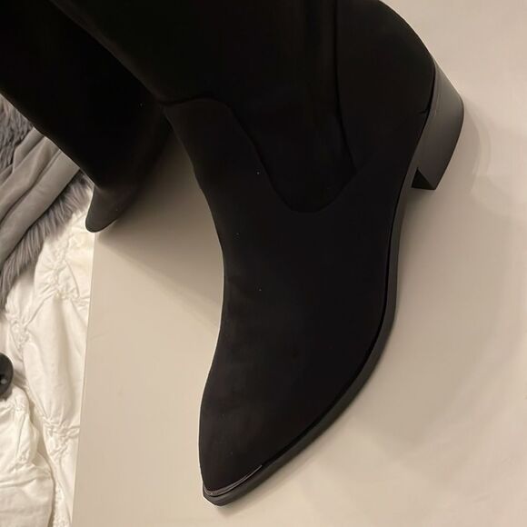 - NWT IN BOX MARK FISHER OVER THE KNEE YUNA BOOTS BLACK SIZE 5.5 - Picture 7 of 14